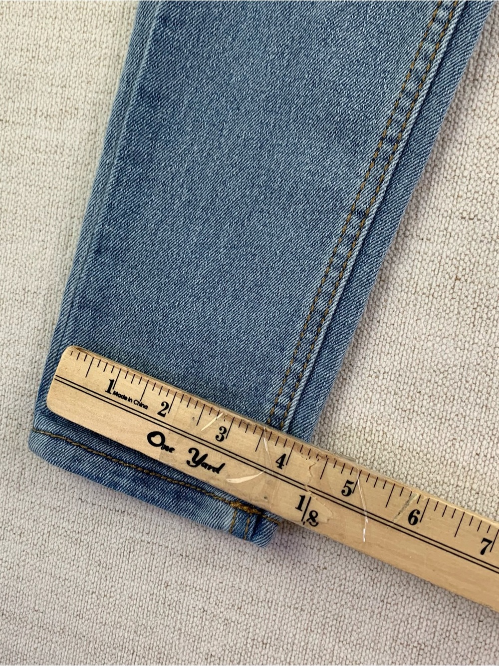 Lucky Brand girl's Zoe Skinny jeans adjustable waist size 8 - Picture 4 of 14